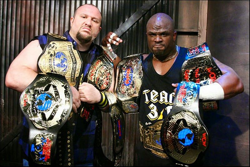The Dudleyz won tag team gold everywhere!